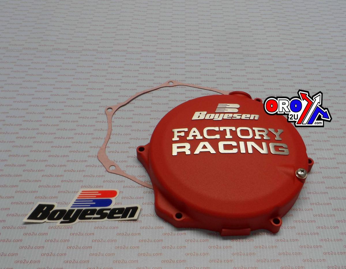 CLUTCH COVER 08-24 RM-Z 450, BOYESEN CC-26AR RED
