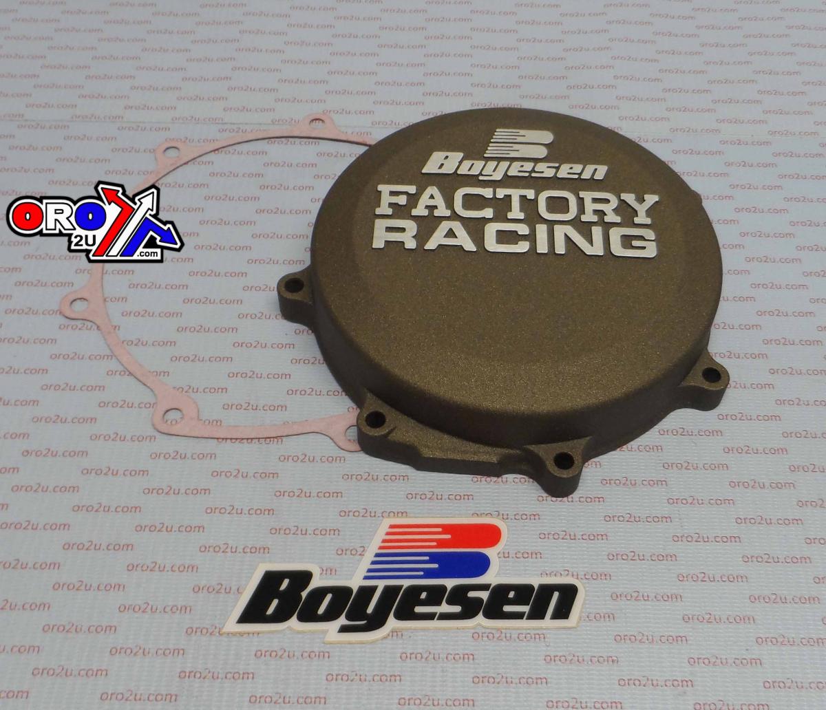 CLUTCH COVER 14-18 YZ250F, BOYESEN CC-37AM Magnesium