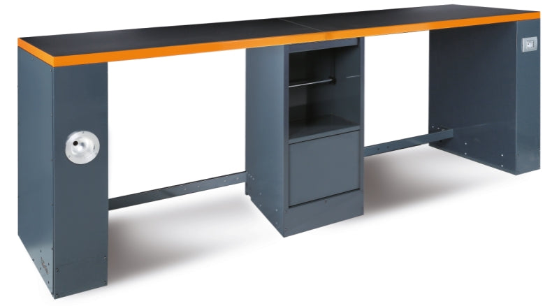Double Leg with Paper Roll Holder Compartment, Door, Adjustable Feet - BetaRSC55 C55B/GDP