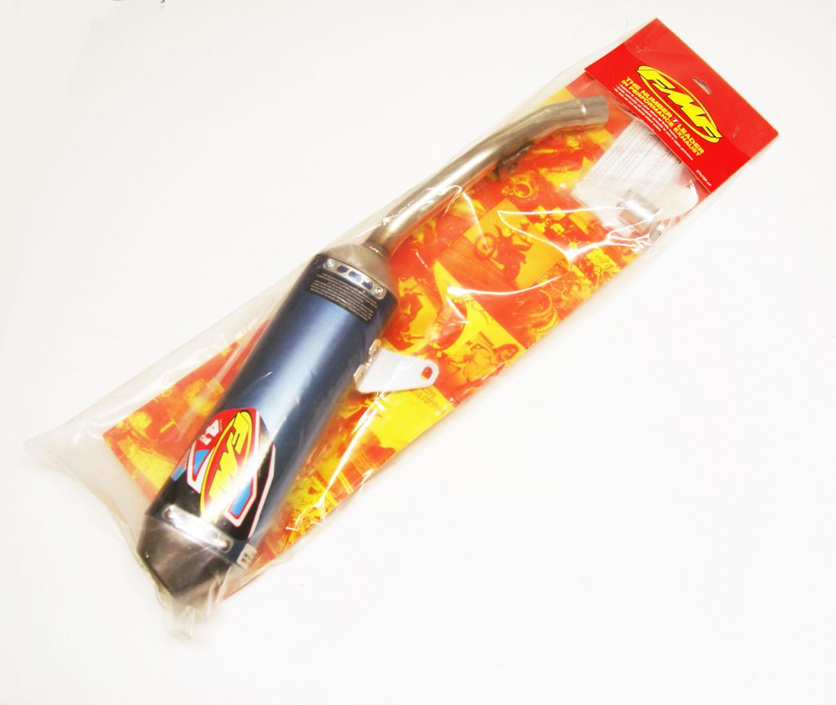 08-21 KLX 140 TITANIUM FACT 4.1, FMF 042383, ANODIZED TIT MUFFLER