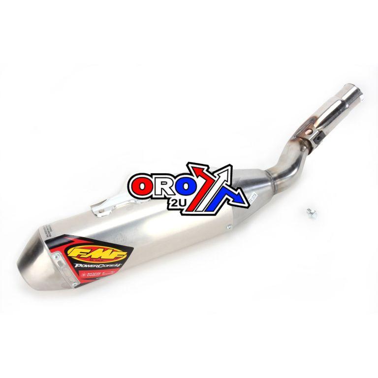 11-13 CRF250R PC4HEX W/SA, FMF SILENCER 041487 POWERCORE