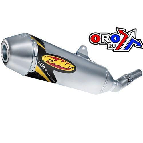 11-12 CRF450R Q4 TI W/SA, FMF 041456 Slip On Exhaust