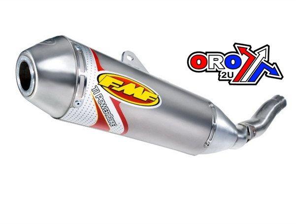 11-17 RMZ450 P-CORE TI NATURAL, FMF 043312 POWERCORE SILENCER