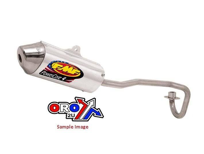 04-19 CRF50 PC4 BIG+HEAD, FMF 041071 POWERCORE SILENCER