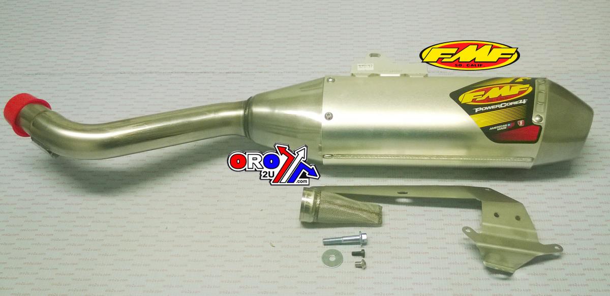 17-19 CRF250L PC4 HEX FMF, SILENCER 041567 POWERCORE