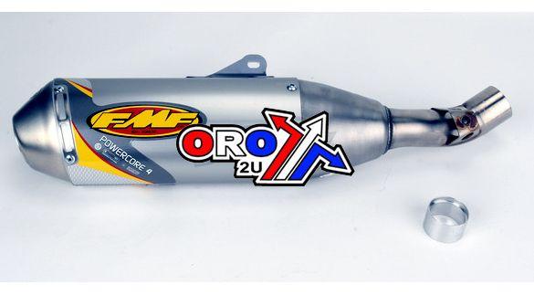 07-21 CRF150R PC4 W/SA, FMF 041284 POWERCORE SILENCER