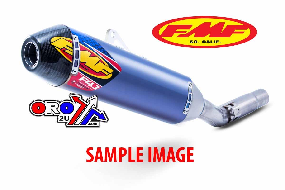 16-18 SX-F F4.1 RCT TI CARBON, FMF 045586 FACTORY SILENCER, CARBON END CAP