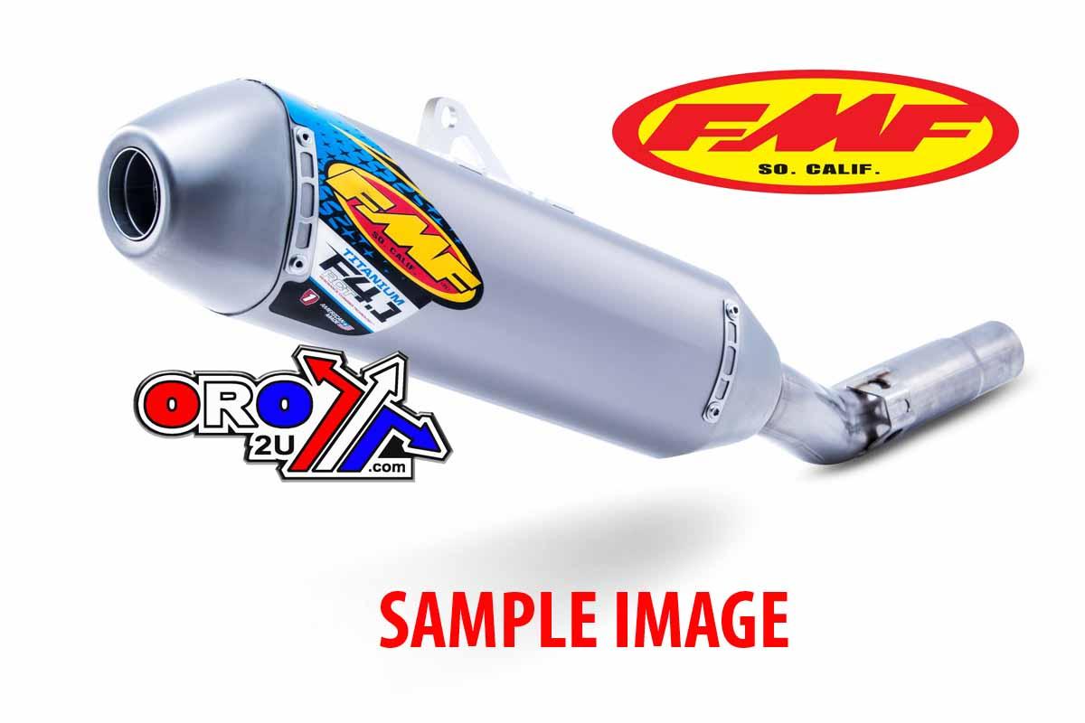 16-18 KX450F F4.1RCT TI NAT, FMF 042331 FACTORY SILENCER