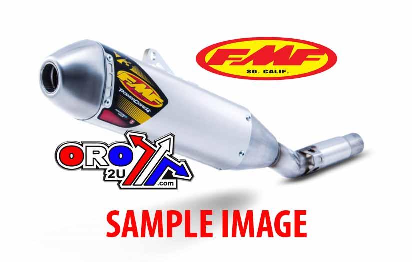 16-18 KX450F PC4 HEX W/SA, FMF 042327 POWERCORE SILENCER