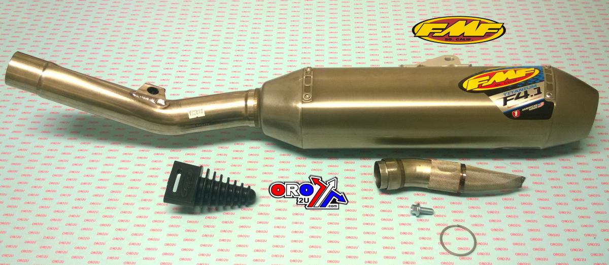 17-18 KX250F RCT TITANIUM, FMF 042358 FACTORY SILENCER