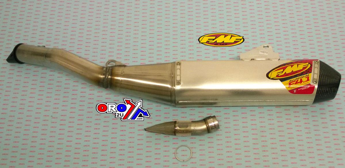 18-20 YZ450F FAC 4.1 ALUM.C/F CAP, FMF 044443 RCT SLIPON SILENCER