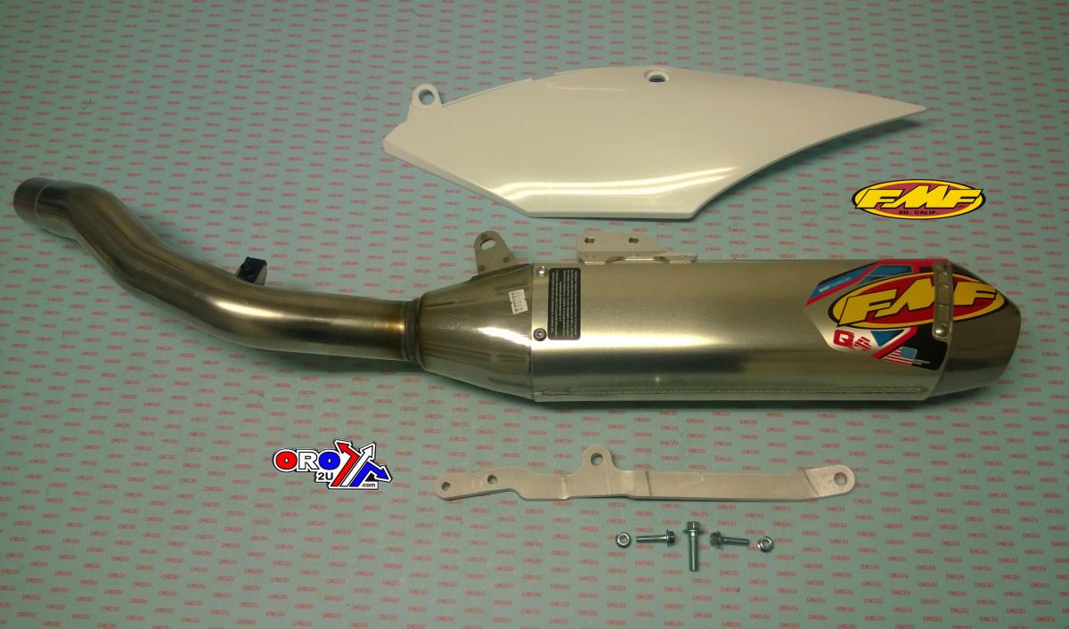 17-20 CRF450R/RX Q4 HEX FMF, SILENCER 041558 EXHAUST