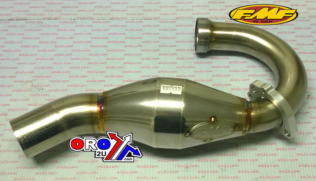 09-16 KX250F M-BOMB SS PIPE, FMF 042249 MEGABOMB HEADER