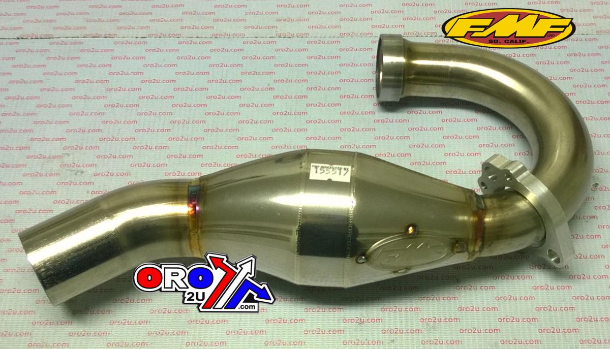09-16 KX250F M-BOMB SS PIPE, FMF 042249 MEGABOMB HEADER