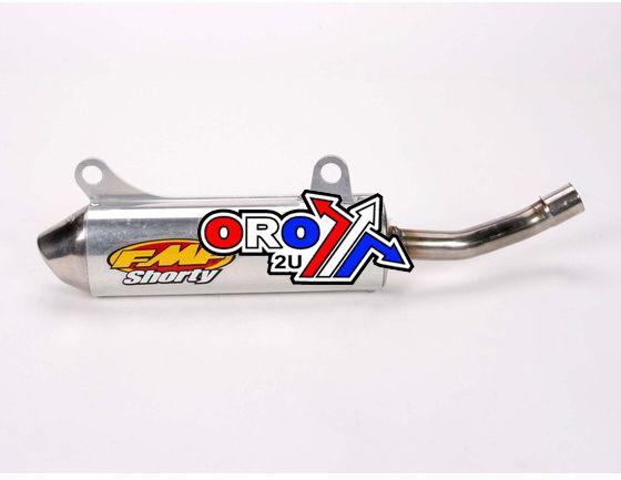 02-07 CR250 PC2 SHORTY PIPE, FMF 021015 POWERCORE SILENCER