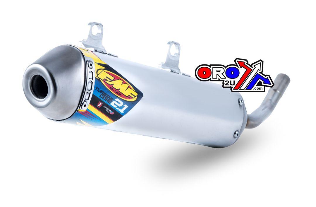 02-21 YZ125 TURBINECORE 2.1, FMF 024061 EXHAUST SILENCER