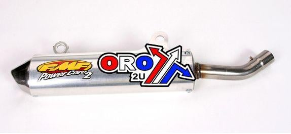 91-01 CR500 POWERCORE-2 PIPE, FMF 020210 EXHAUST SILENCER
