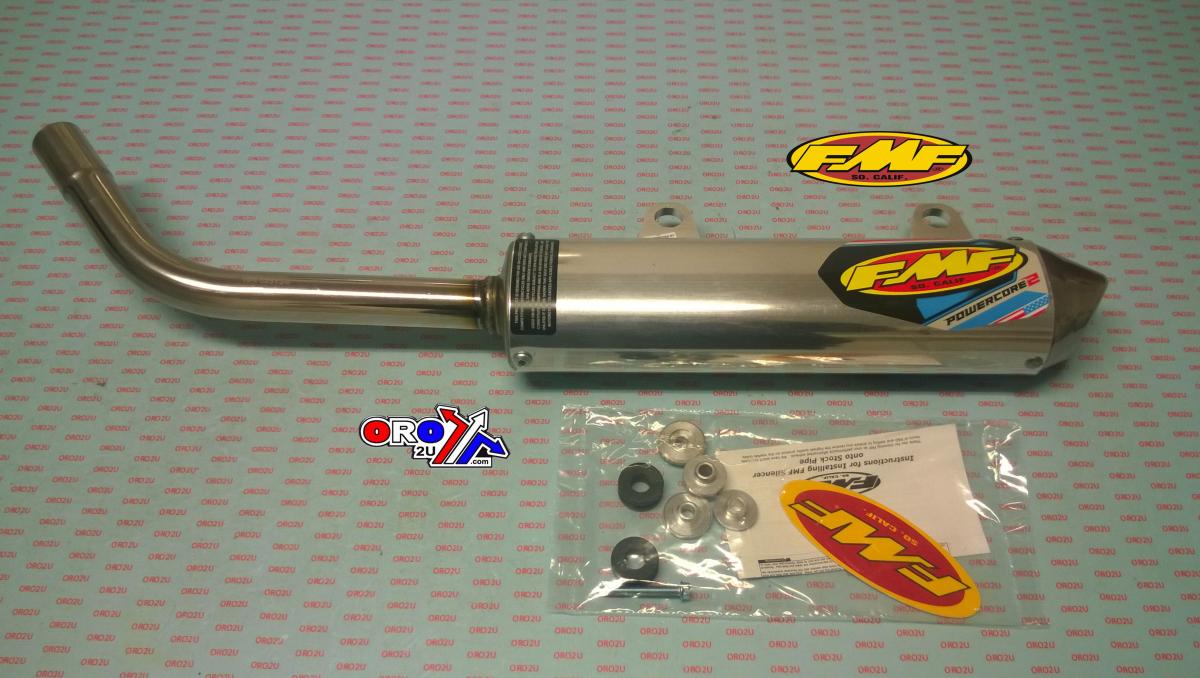 11-16 KTM200XC 250SX PC2 PIPE, FMF 025134 POWERCORE SILENCER