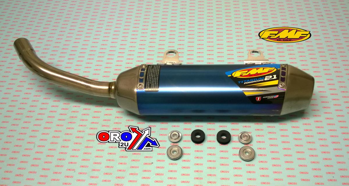 17-18 KTM250SX Ti P/CORE SHORT, FMF 025214 TITANIUM P/CORE 2.1