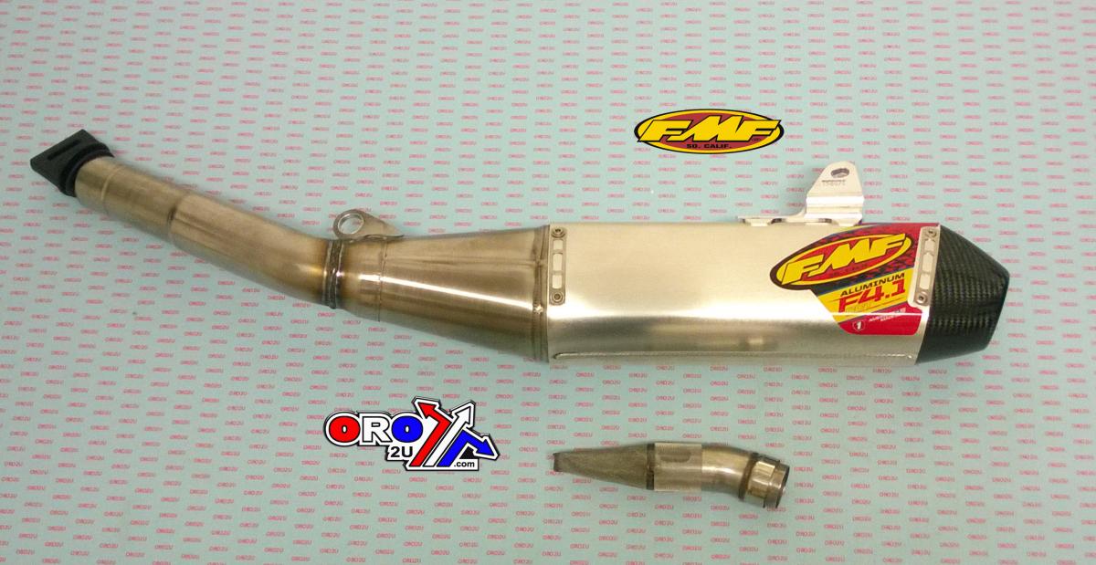 YZF 250 19-21 4.1 ALUM CARBON CAP, FMF 044453 MUFFLER, YAMAHA 2019, YZ250F 1919-2021, YZ250FX 2020, WR250F 2020