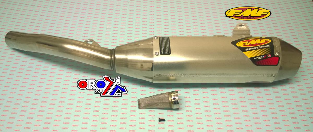 YZF 250 19-21 POWERCORE 4 HEX, FMF 044451 MUFFLER, YAMAHA 2019, YZ250F 2019-2021, YZ250FX 2020, WR250F 2020