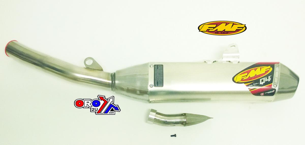 YZF 250 19-21 QUIET CORE 4 HEX, FMF 044452 MUFFLER, YAMAHA 2019, YZ250F 1919-2021, YZ250FX 2020, WR250F 2020