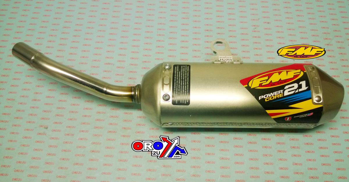 KTM 125/150 19-21 POWERCORE 2.1 ALUM, FMF Powercore 2, 025247, NOT FOR TPI MODELS
