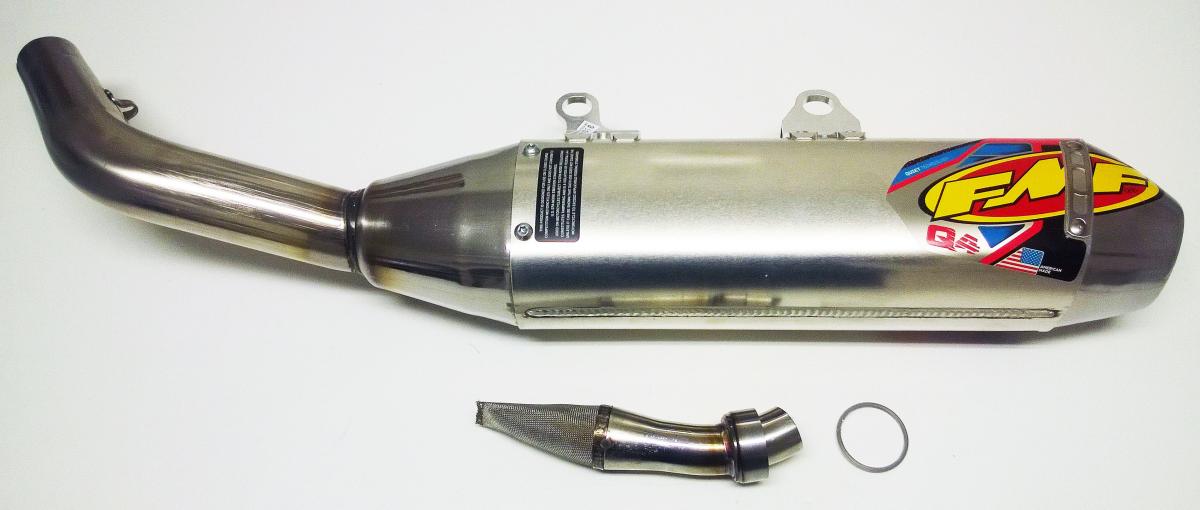 KTM 350 450 SXF 19-21 QUIETCORE 4 HEX, FMF Q4 Muffler, 045627, HSQV 350 450 FC/FX