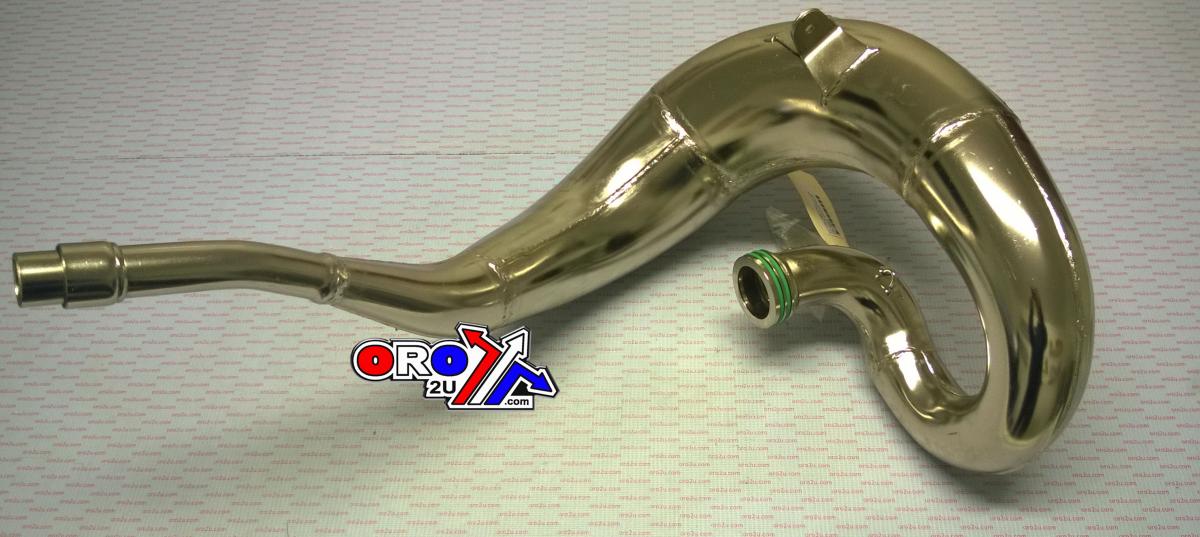 2003 KX250 FATTY FRONT PIPE, FMF 022015 EXHAUST NICKEL, 07-145