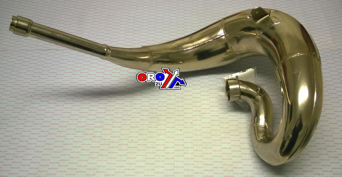 2002 CR250 FATTY FRONT PIPE, FMF 021006 EXHAUST NICKEL
