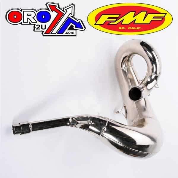 95-96 YZ250 FATTY FRONT PIPE, FMF 020142 EXHAUST NICKEL