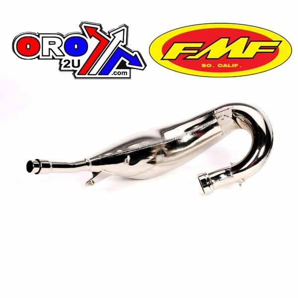 1999 YZ125 FATTY FRONT PIPE, FMF 020150 EXHAUST NICKEL