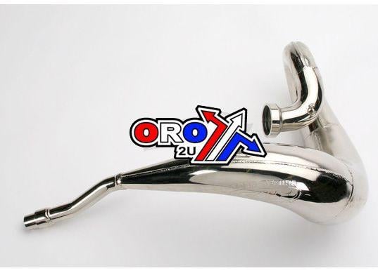 05-07 KX250 GNARLY FRONT PIPE, FMF 022053 EXHAUST NICKEL