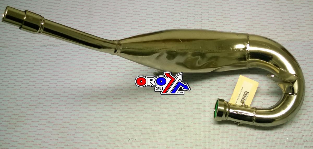 2005 - 2007KX125 FATTY FRONT PIPE, FMF 022048 EXHAUST NICKEL