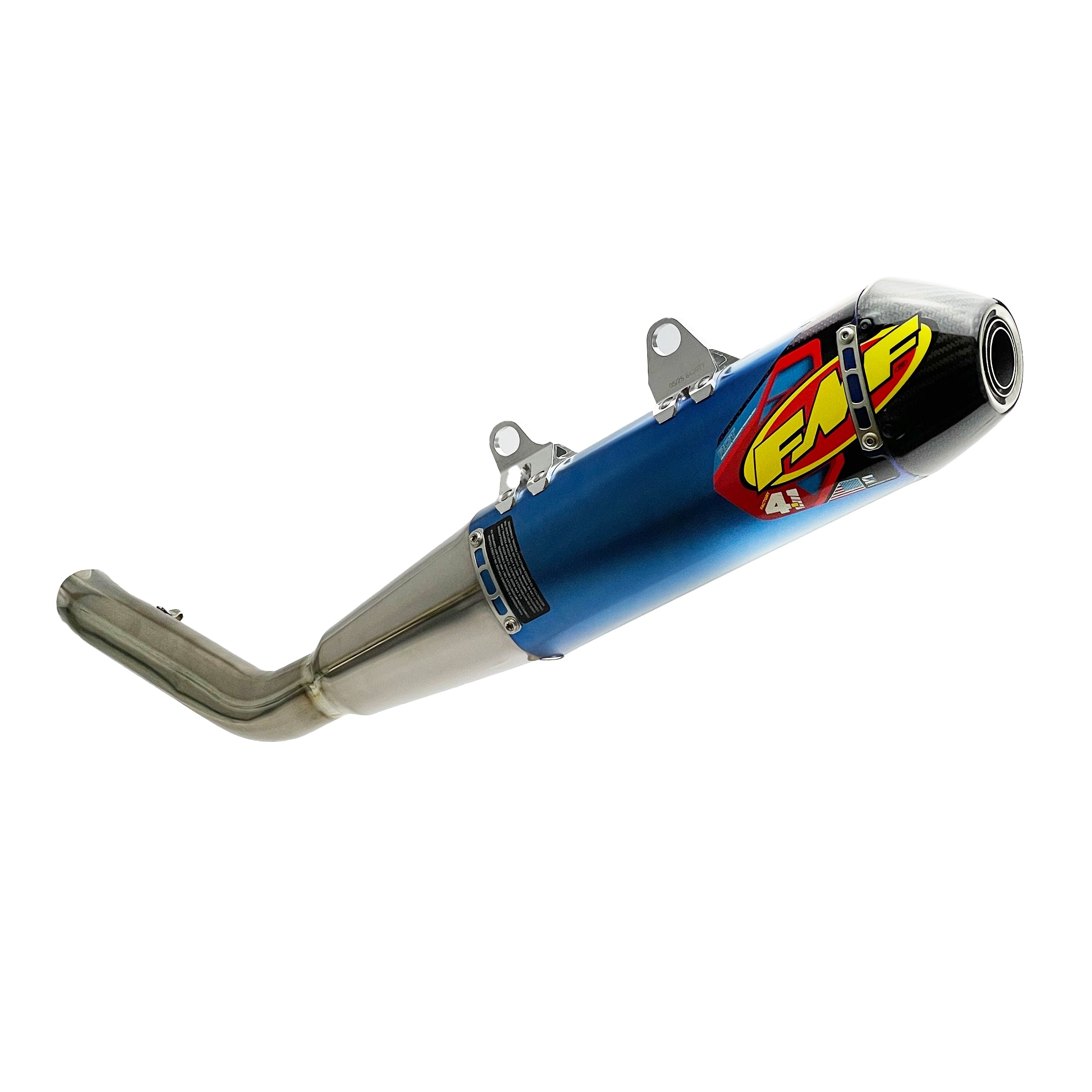 Factory 4.1 RCT Titanium Anodized Exhaust Silencer 25-26 Triumph TF 450 E RC - FMF 045700