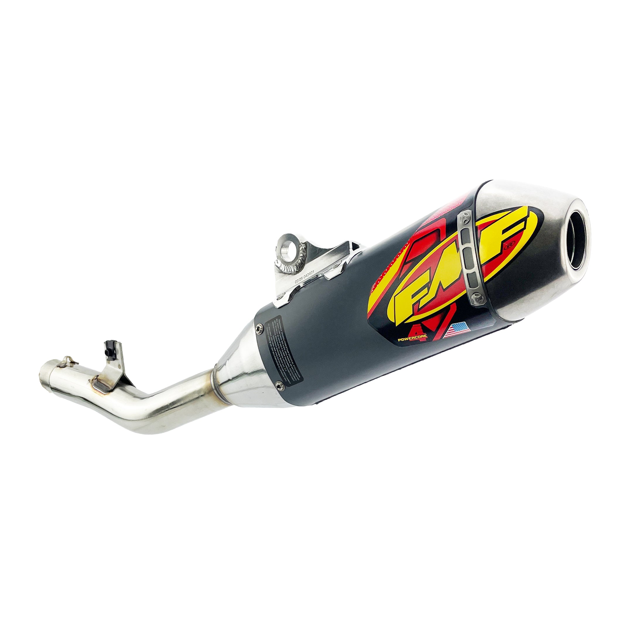 Powercore 4 Hex Exhaust Silencer 24-25 Kawasaki KX 450 F X - FMF 042401