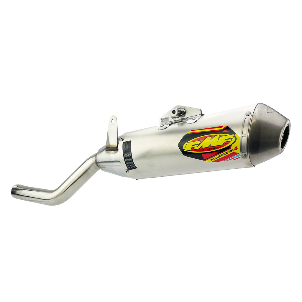 Powercore 4 Exhaust Silencer 84-07 Kawasaki KLR 600 650 - FMF 042318