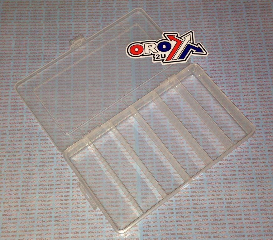 PLASTIC BOX6 SECTIONS, TUB TRAY ORGANISER ORGANIZER