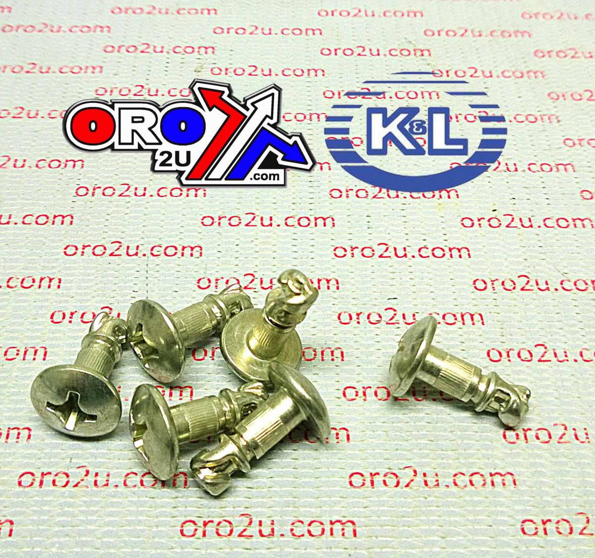 PHILLIPS HEAD FASTENER (6PK), DZUS, 33-9748, TOOLS ROAD