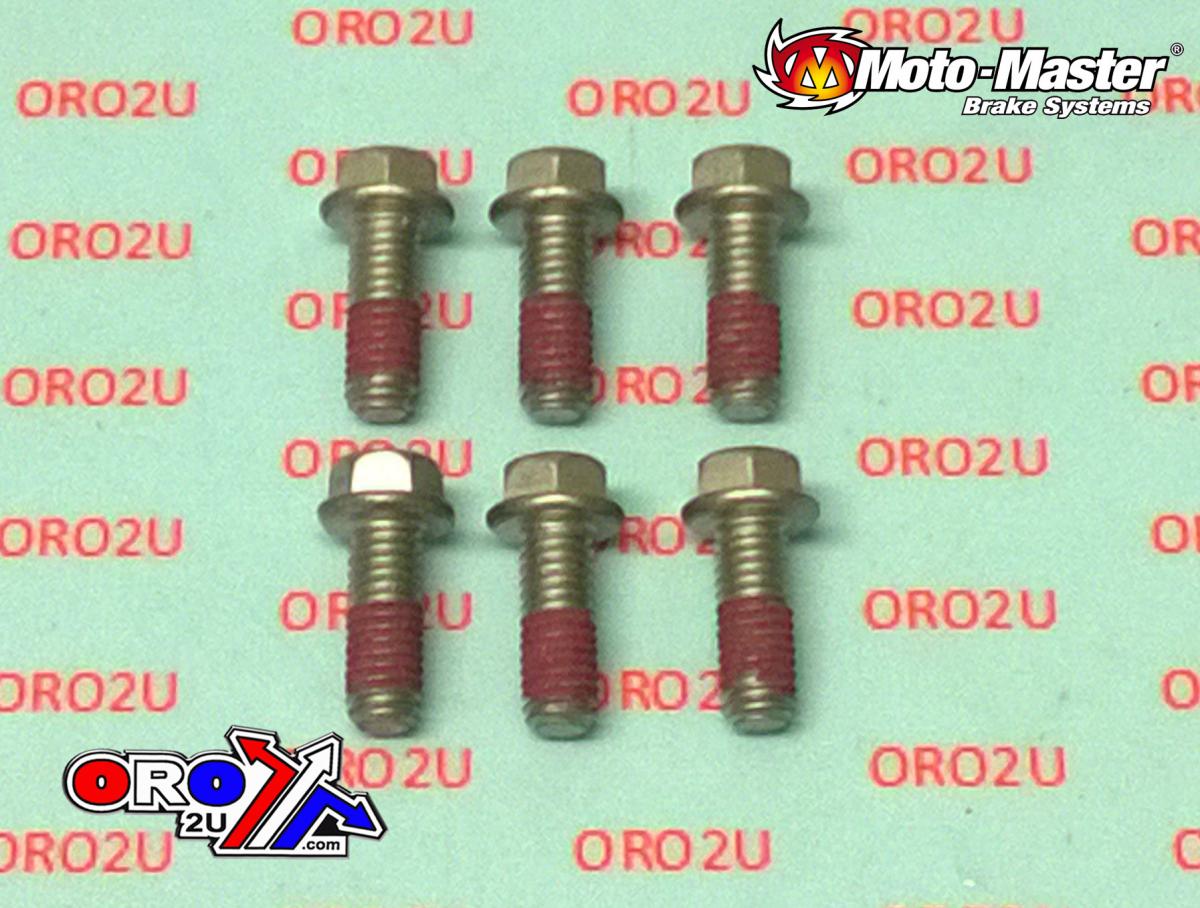 BOLT DISC M6 x 16mm HD HEX HEAD., MOTO-MASTER 012003
