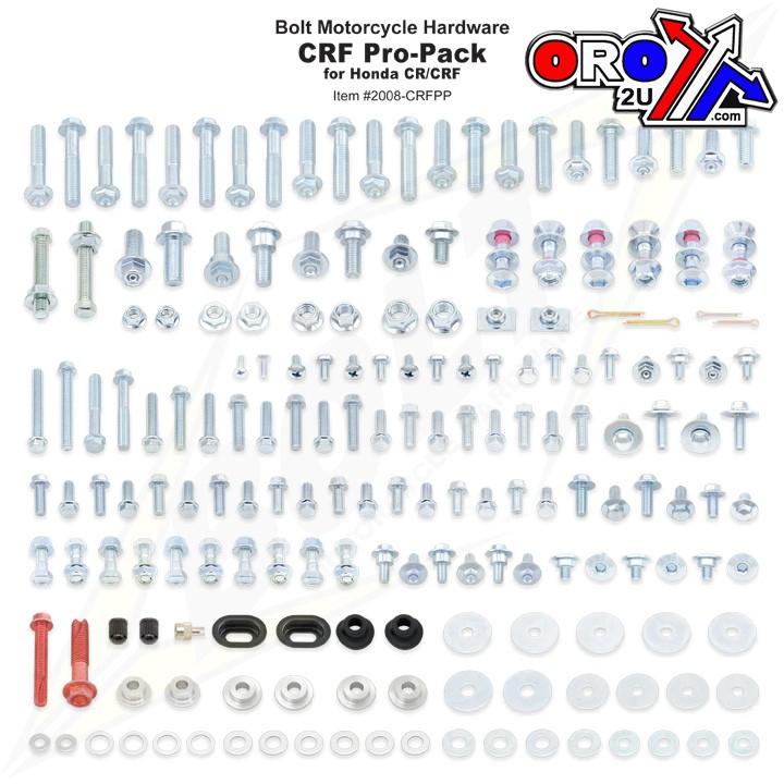 BOLT Honda CR/CRF PRO KIT, MOTOCYCLE HARDWEAR 2008-CRFPP