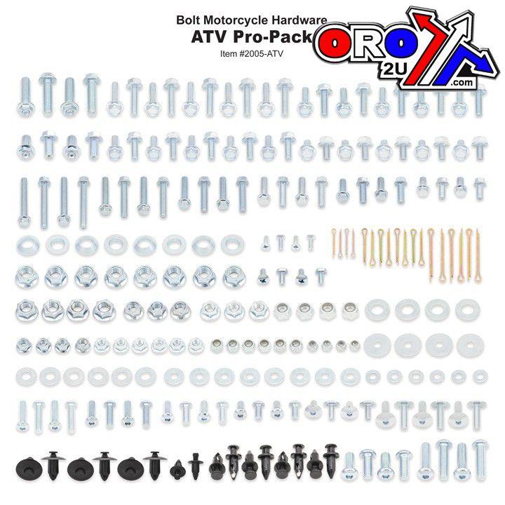 BOLT Japanese ATV PRO KIT, MOTOCYCLE HARDWEAR 2005-ATV