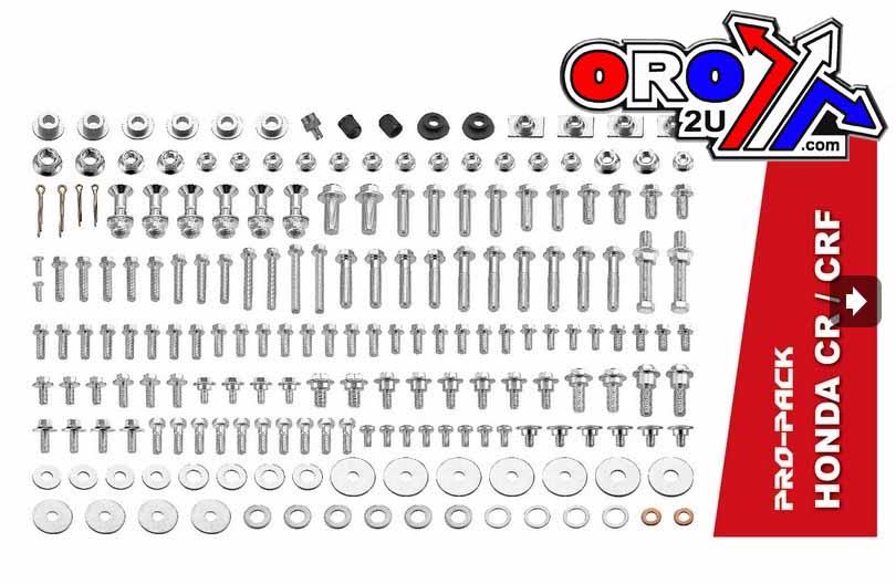 BOLT KIT FACTORY CR/CRF 193pcs, TMV 1721710, HONDA