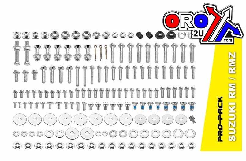 BOLT KIT FACTORY RM/RMZ 169pcs, TMV 1721730, HONDA