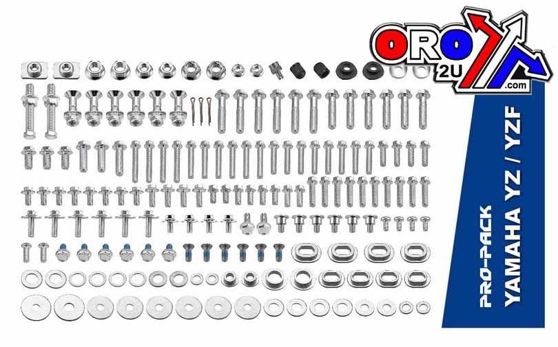 BOLT KIT FACTORY YZ/YZF 172pcs, TMV 1721740, HONDA