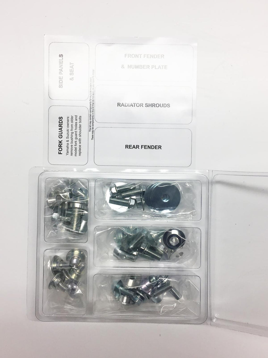 PLASTIC BOLT KIT CR 125/250, BOLT HARDWARE HON-9799105