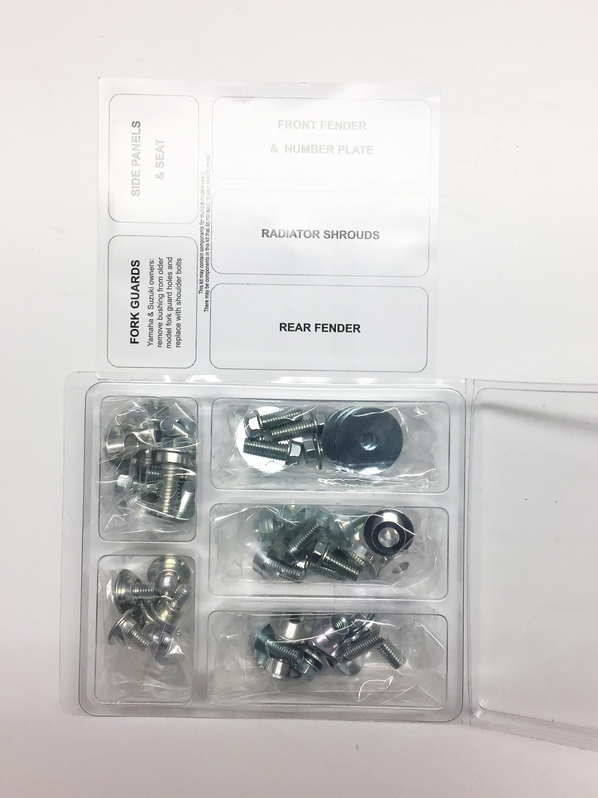 PLASTIC BOLT KIT CR 125/250, BOLT HARDWARE HON-9799105