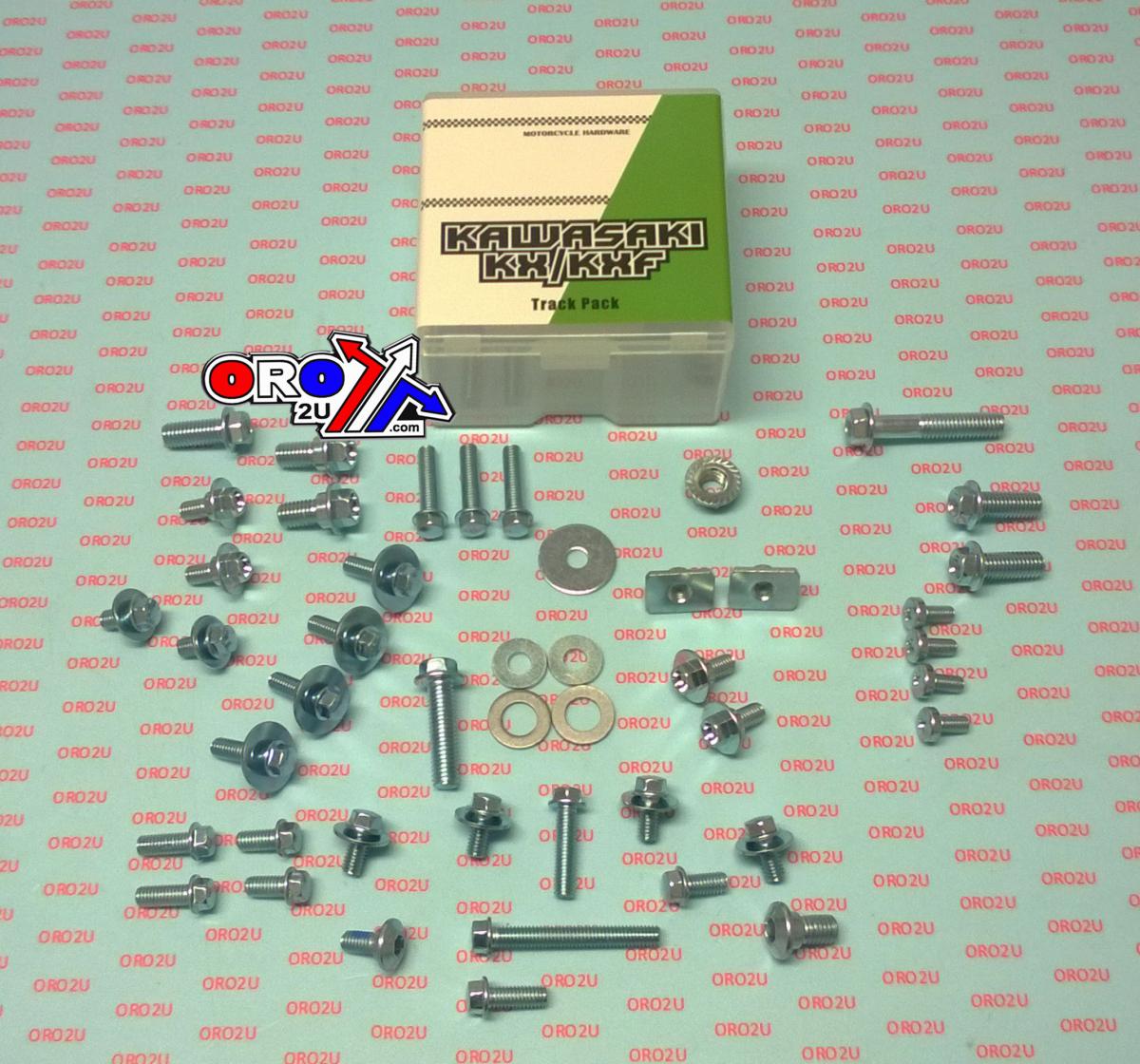 BOLT KIT FACTORY KAWASAKI STYL, OFF ROAD KIT TRACK PACK, BKT-05