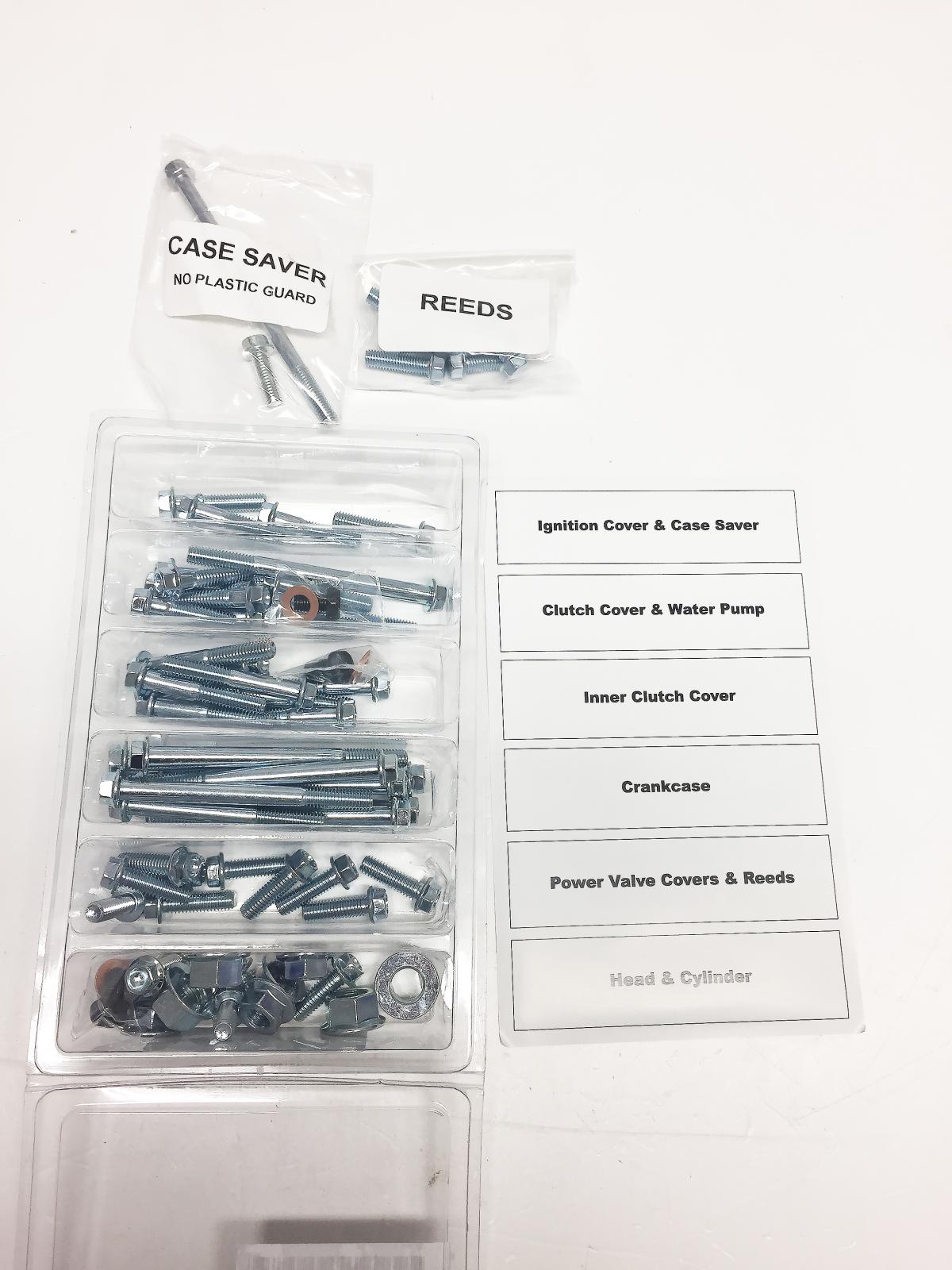 ENGINE BOLT KIT CR 250 R 86-91, BOLT HARDWARE E-C2-8691