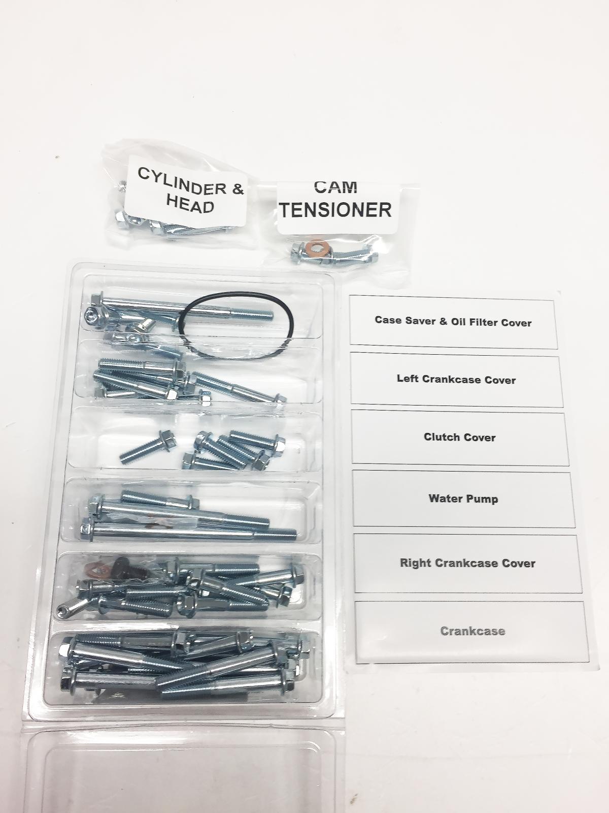 ENGINE BOLT KIT CRF 250 R 04-09, BOLT HARDWARE E-CF2-0409, BMECF20409